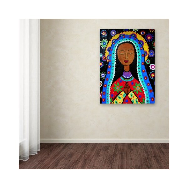 Trademark Fine Art Prisarts 'Our Lady Of Guadalupe II' Canvas Art, 18x24 - ALI12141-C1824GG