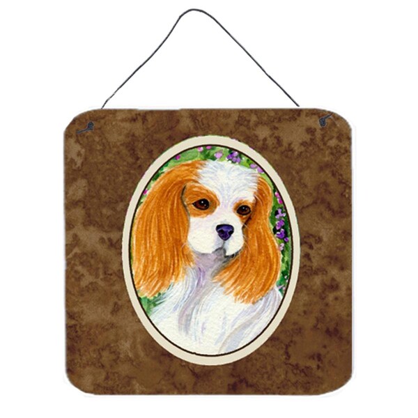 Micasa Cavalier Spaniel Aluminium Metal Wall or Door Hanging Prints - MI231660