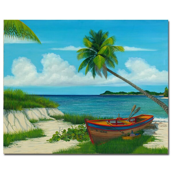 Trademark Fine Art Douglas 'El Morro' Canvas Art, 26x32 - MA135-C2632GG