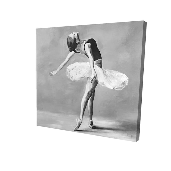 Begin Home Decor 32 x 32 in. Classic Ballet Dancer-Print on Canvas - 2080-3232-SP23