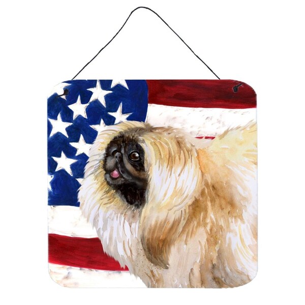 Micasa Pekingese Patriotic Wall or Door Hanging Prints - MI231120