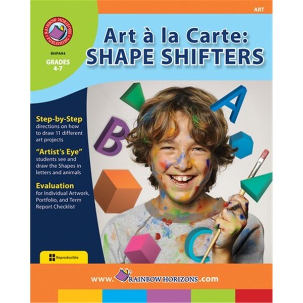 Rainbow Horizons Art A La Carte Shape Shifters - Grade 4 to 7 - A94