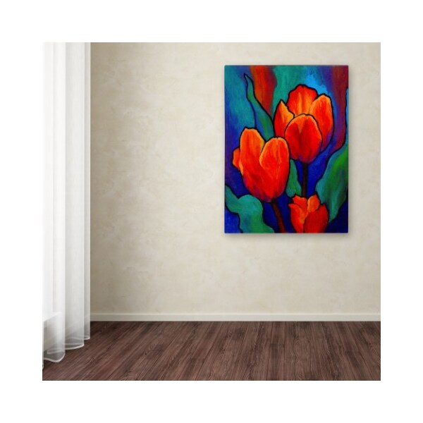 Trademark Fine Art Marion Rose 'Tulips' Canvas Art, 35x47 - ALI15296-C3547GG