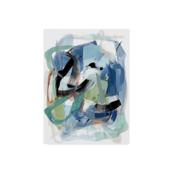 Trademark Fine Art Christina Long 'Blue Fall I' Canvas Art, 18x24 - WAG04897-C1824GG