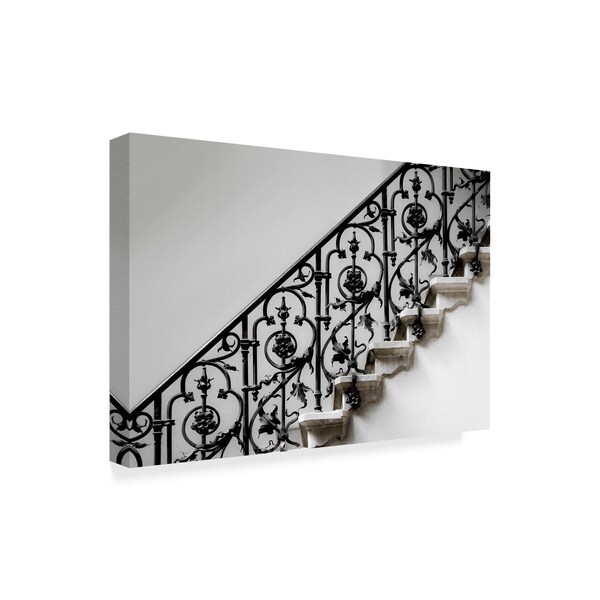 Trademark Fine Art Gilbert Claes 'Forged Handrail' Canvas Art, 12x19 - 1X07840-C1219GG
