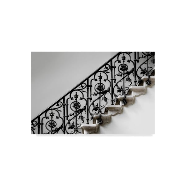 Trademark Fine Art Gilbert Claes 'Forged Handrail' Canvas Art, 12x19 - 1X07840-C1219GG