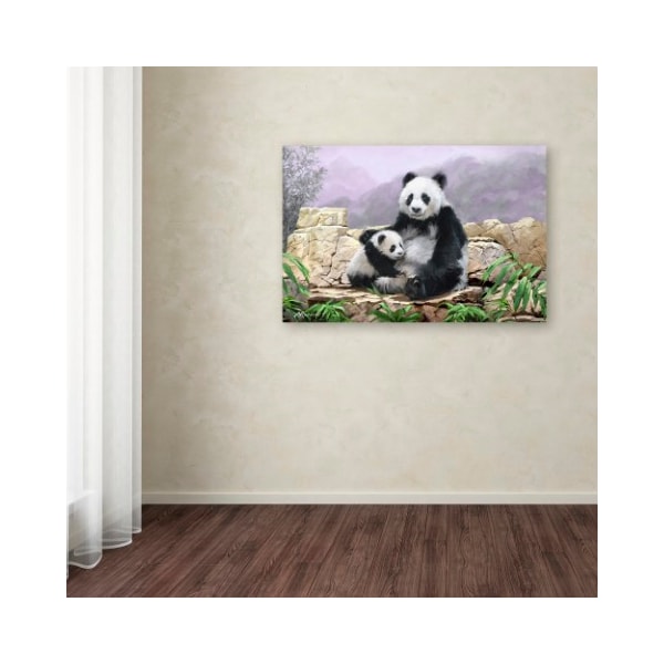 Trademark Fine Art The Macneil Studio 'Panda' Canvas Art, 12x19 - ALI8959-C1219GG
