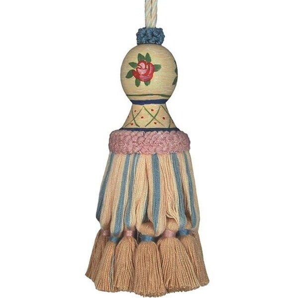 123 Creations 123 Creations C202Y.5.5 Inch Laura Yellow Tassel - C202Y.5.5