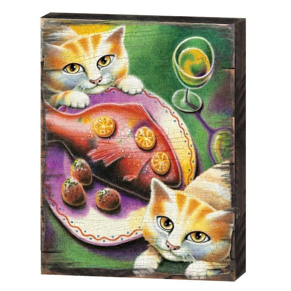Clean Choice Chardonnay Art by Laura Seeley on Wooden Board Wall Decor - CL1800226