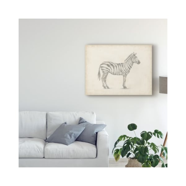 Trademark Fine Art Ethan Harper 'Zebra Sketch' Canvas Art, 18x24 - WAG06557-C1824GG