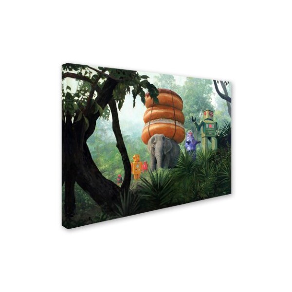 Trademark Fine Art Eric Joyner 'On Tiger Mountain' Canvas Art, 18x24 - ALI1035-C1824GG