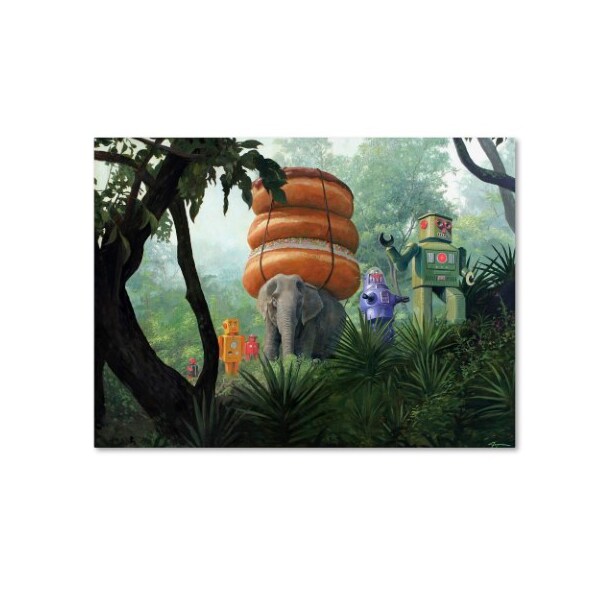 Trademark Fine Art Eric Joyner 'On Tiger Mountain' Canvas Art, 18x24 - ALI1035-C1824GG