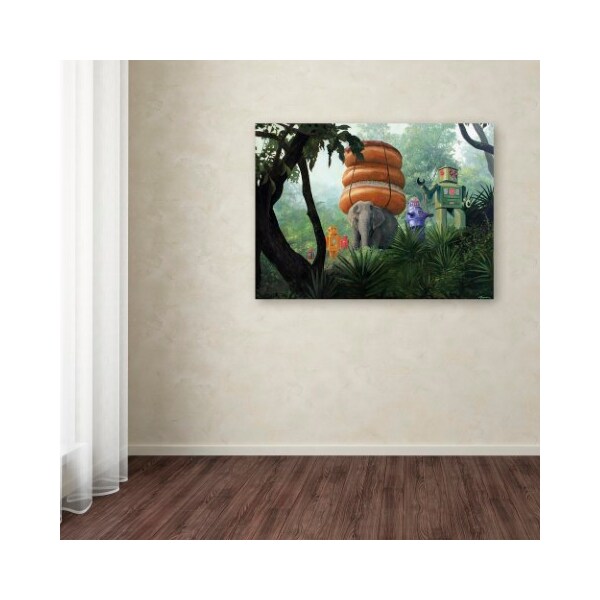 Trademark Fine Art Eric Joyner 'On Tiger Mountain' Canvas Art, 18x24 - ALI1035-C1824GG