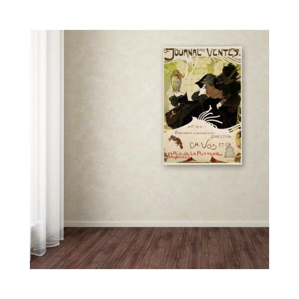 Trademark Fine Art Vintage Lavoie 'Ads Publishing 2' Canvas Art, 30x47 - ALI19851-C3047GG