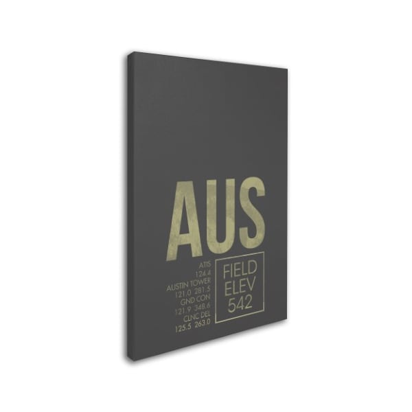 Trademark Fine Art 08 Left 'AUS ATC' Canvas Art, 30x47 - ALI14787-C3047GG