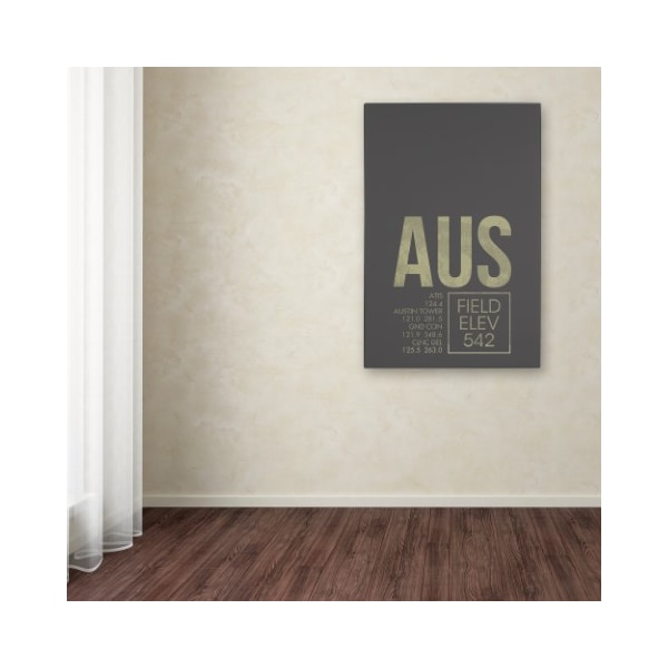 Trademark Fine Art 08 Left 'AUS ATC' Canvas Art, 30x47 - ALI14787-C3047GG
