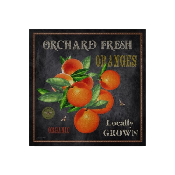 Trademark Fine Art Jean Plout 'Orchard Fresh Oranges' Canvas Art, 35x35 - ALI37362-C3535GG