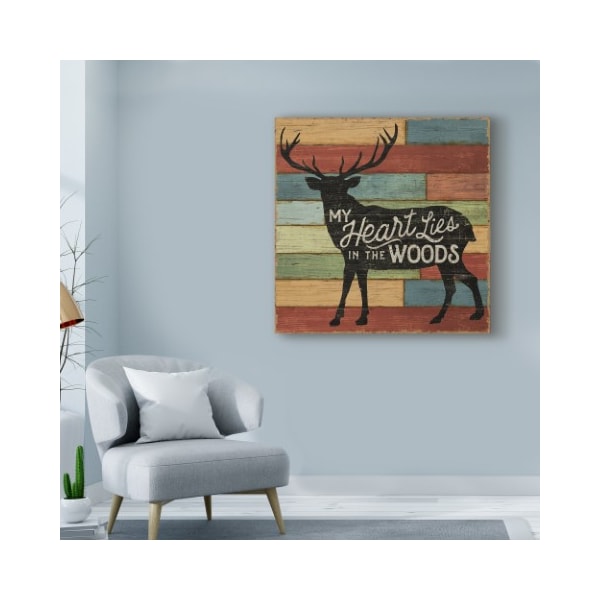 Trademark Fine Art Sue Schlabach 'Lake Lodge Ii' Canvas Art, 35x35 - WAP08205-C3535GG