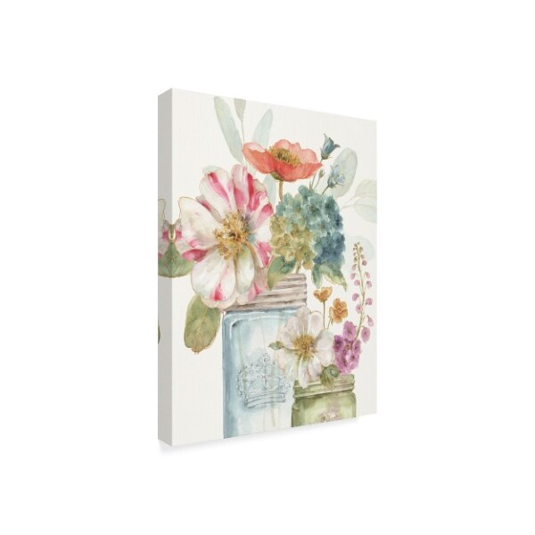 Trademark Fine Art Lisa Audit 'Rainbow Seeds Flowers Ix' Canvas Art, 18x24 - WAP06203-C1824GG