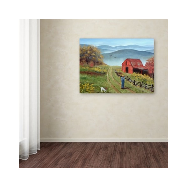 Trademark Fine Art Arie Reinhardt Taylor 'Old Man Of The Mountain' Canvas Art, 18x24 - ALI15616-C1824GG