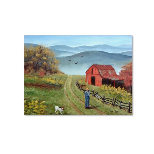 Trademark Fine Art Arie Reinhardt Taylor 'Old Man Of The Mountain' Canvas Art, 18x24 - ALI15616-C1824GG