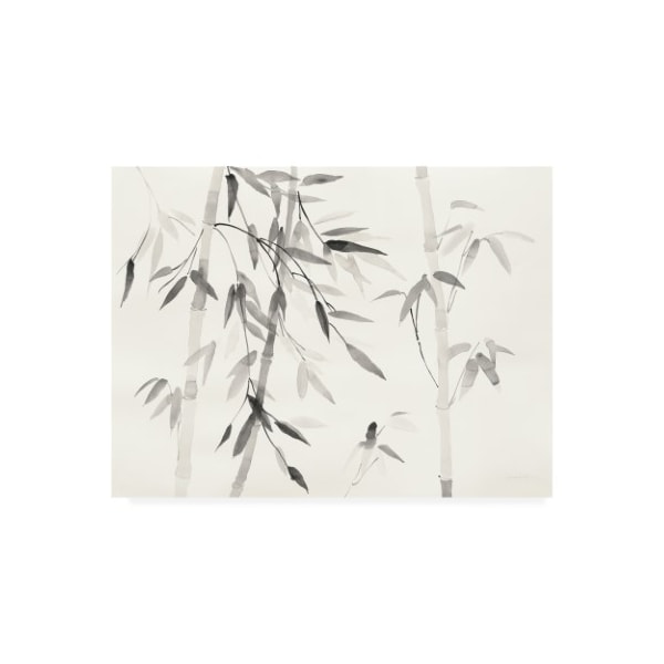 Trademark Fine Art Danhui Nai 'Bamboo Leaves Iii' Canvas Art, 18x24 - WAP10797-C1824GG