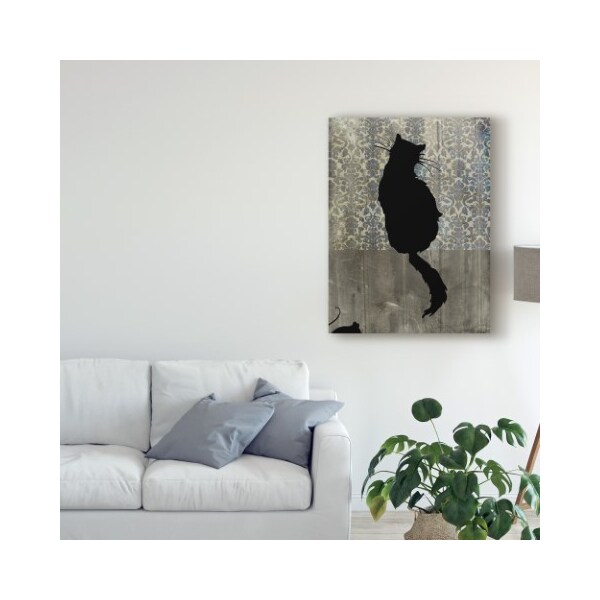 Trademark Fine Art Alicia Ludwig 'Mouse Hunt I' Canvas Art, 18x24 - WAG03463-C1824GG