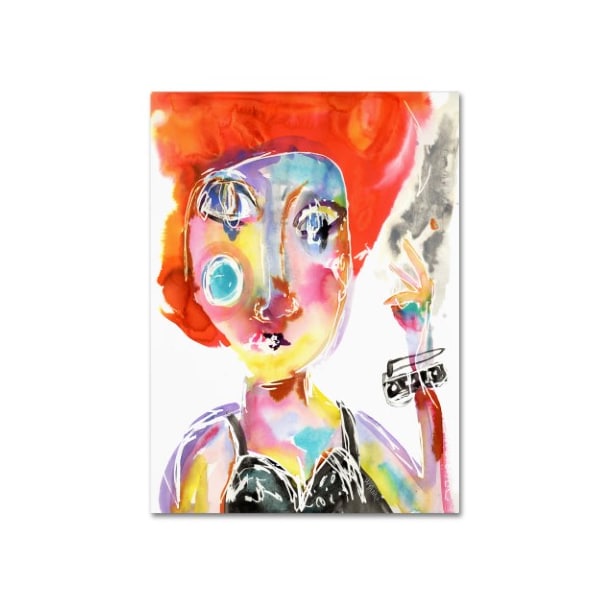 Trademark Fine Art Wyanne 'Such A Drag' Canvas Art, 18x24 - ALI18388-C1824GG