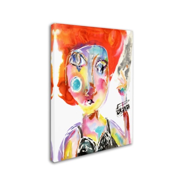 Trademark Fine Art Wyanne 'Such A Drag' Canvas Art, 18x24 - ALI18388-C1824GG