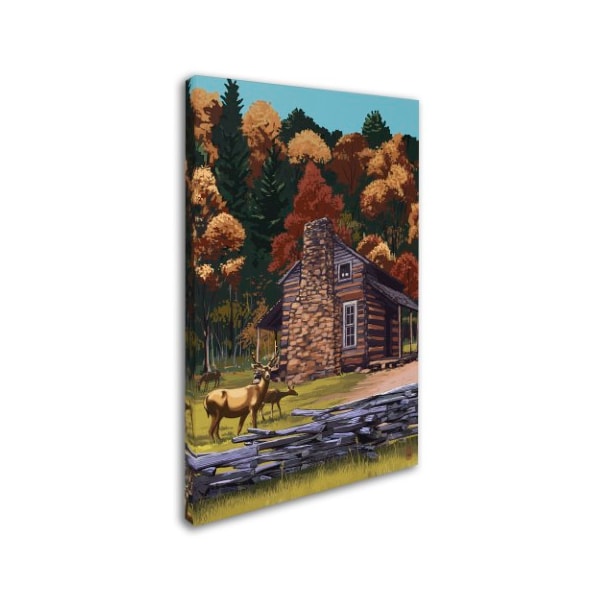 Trademark Fine Art Lantern Press 'Animal 33' Canvas Art, 22x32 - ALI8833-C2232GG