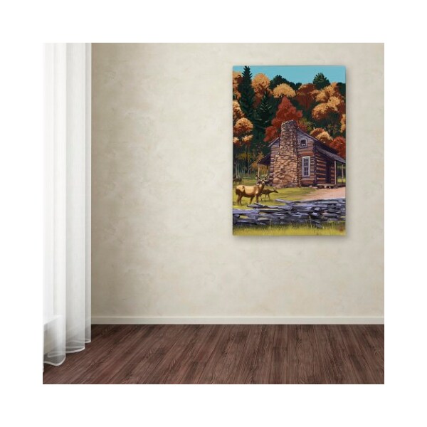 Trademark Fine Art Lantern Press 'Animal 33' Canvas Art, 22x32 - ALI8833-C2232GG