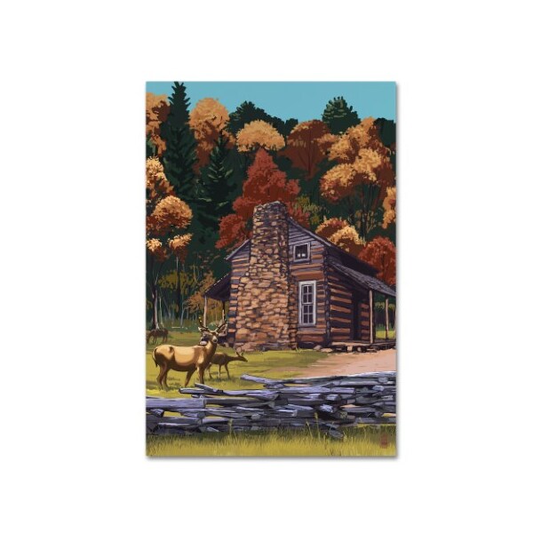 Trademark Fine Art Lantern Press 'Animal 33' Canvas Art, 22x32 - ALI8833-C2232GG