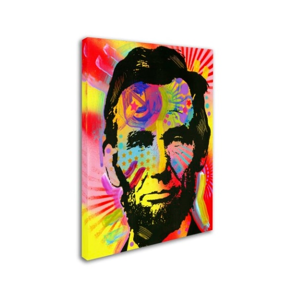Trademark Fine Art Dean Russo 'Abraham Lincoln III' Canvas Art, 18x24 - ALI5841-C1824GG