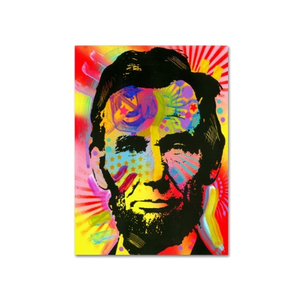 Trademark Fine Art Dean Russo 'Abraham Lincoln III' Canvas Art, 18x24 - ALI5841-C1824GG
