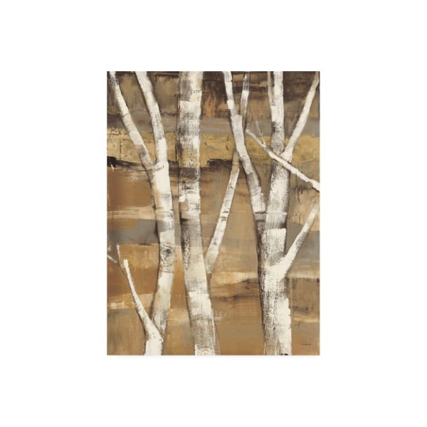 Trademark Fine Art Albena Hristova 'Wandering Through The Birches I' Canvas Art, 18x24 - WAP10619-C1824GG