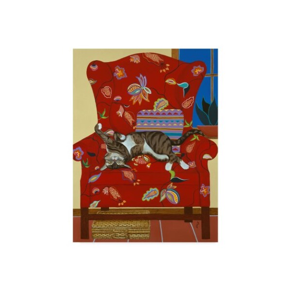 Trademark Fine Art Jan Panico 'A Lazy Afternoon' Canvas Art, 18x24 - ALI36581-C1824GG