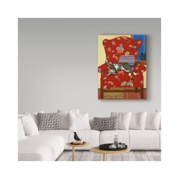 Trademark Fine Art Jan Panico 'A Lazy Afternoon' Canvas Art, 18x24 - ALI36581-C1824GG