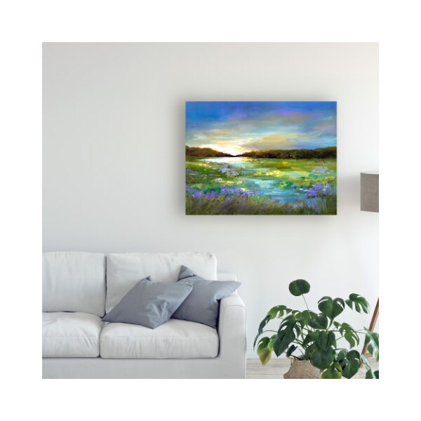 Trademark Fine Art Sheila Finch 'Radiant Evening' Canvas Art, 18x24 - WAG11205-C1824GG
