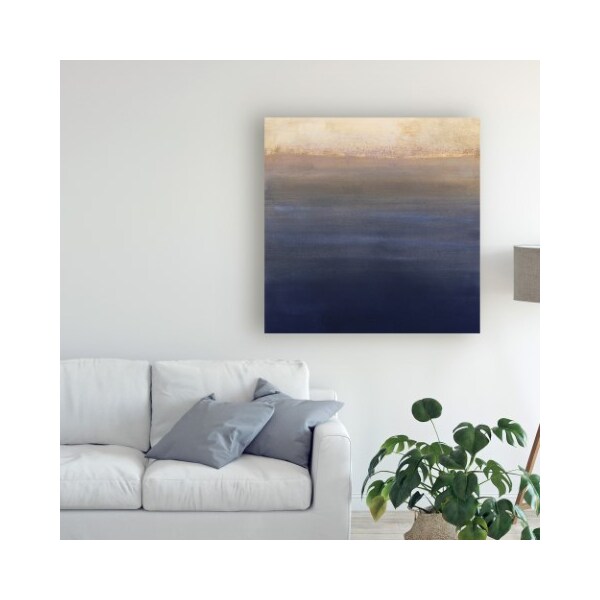 Trademark Fine Art Victoria Borges 'Indigo Sundown Ii' Canvas Art, 24x24 - WAG10408-C2424GG