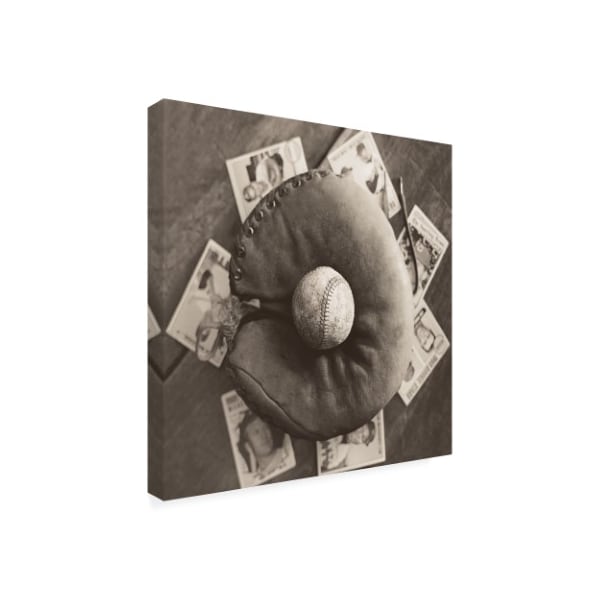 Trademark Fine Art Judy B. Messer 'Baseball Nostalgia Iii' Canvas Art, 24x24 - WAG10589-C2424GG