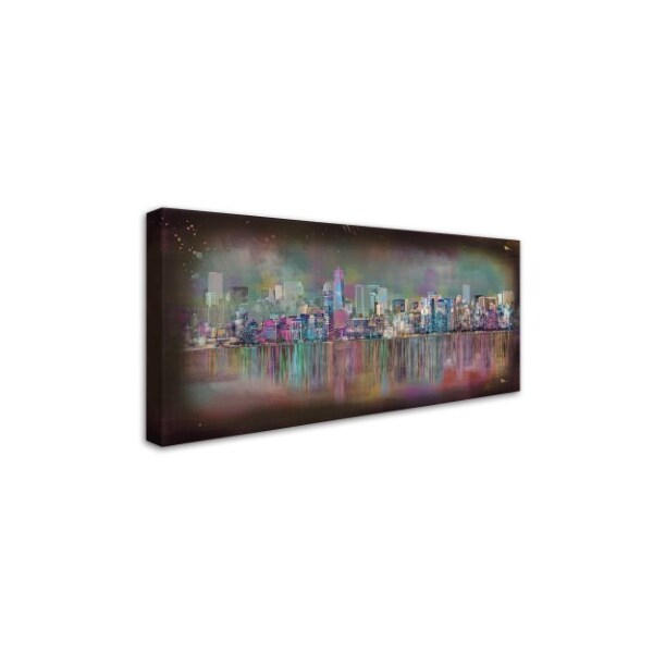 Trademark Fine Art Ellicia Amando 'New York City' Canvas Art, 10x19 - MA0768-C1019GG
