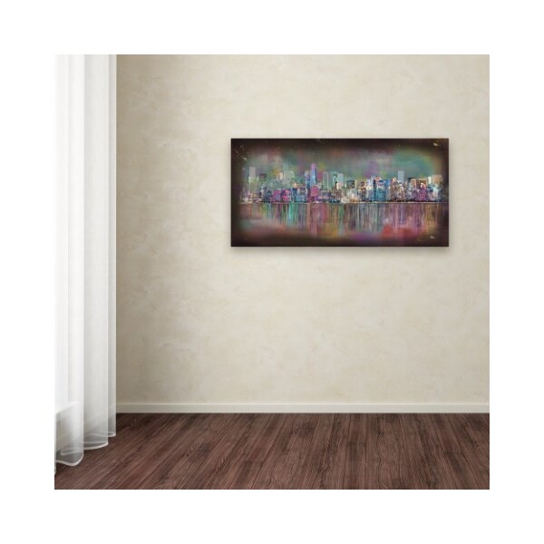 Trademark Fine Art Ellicia Amando 'New York City' Canvas Art, 10x19 - MA0768-C1019GG