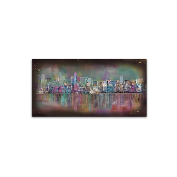 Trademark Fine Art Ellicia Amando 'New York City' Canvas Art, 10x19 - MA0768-C1019GG