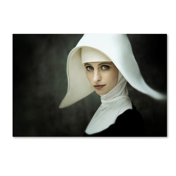 Trademark Fine Art Kenp 'The Nun' Canvas Art, 22x32 - 1X02698-C2232GG