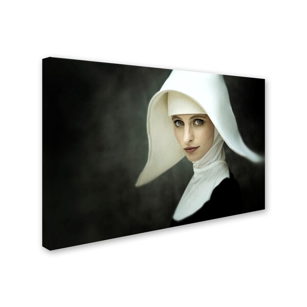 Trademark Fine Art Kenp 'The Nun' Canvas Art, 22x32 - 1X02698-C2232GG