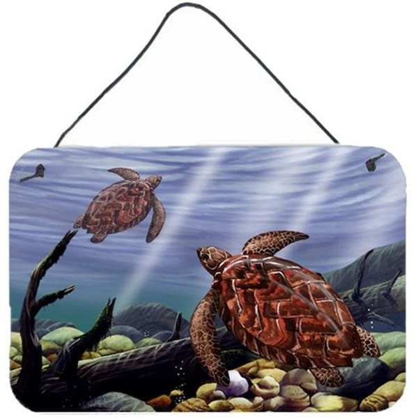 Carolines Treasures Carolines Treasures PTW2042DS812 Sea Turtles Wall and Door Hanging Prints - PTW2042DS812