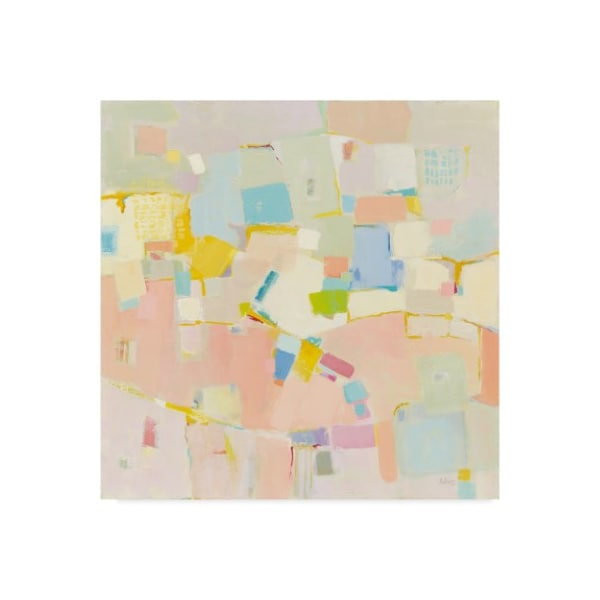 Trademark Fine Art Phyllis Adams 'Block Party' Canvas Art, 14x14 - WAP03828-C1414GG