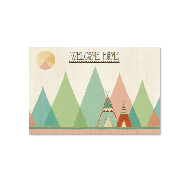 Trademark Fine Art Veronique Charron 'Southwest Geo I' Canvas Art, 12x19 - WAP01584-C1219GG
