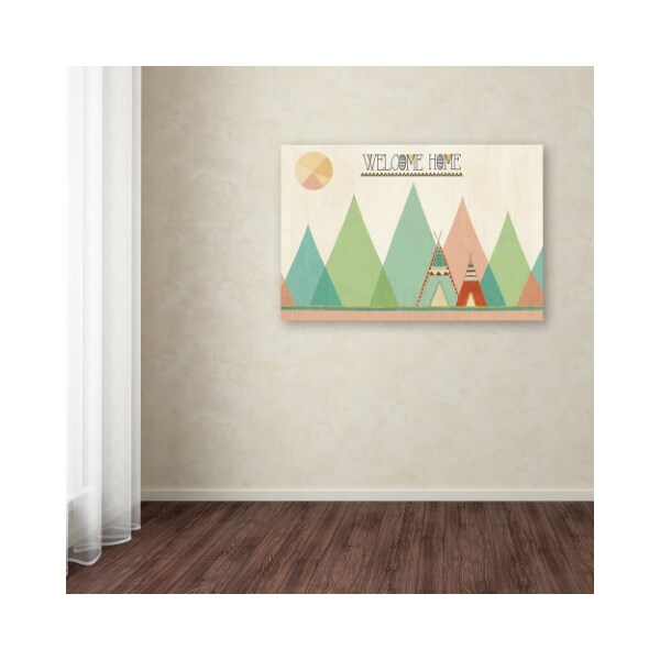 Trademark Fine Art Veronique Charron 'Southwest Geo I' Canvas Art, 12x19 - WAP01584-C1219GG