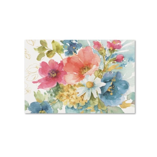 Trademark Fine Art Lisa Audit 'My Garden Bouquet I' Canvas Art, 30x47 - WAP0506-C3047GG